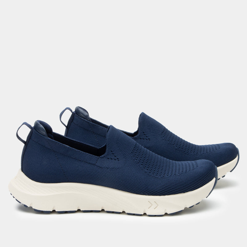 Waze Navy Shoe | Alegria Shoes