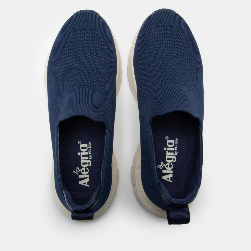 Waze Navy Shoe | Alegria Shoes