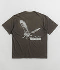 Welcome Fly By Night Enzyme Washed Knit T-Shirt in Wren