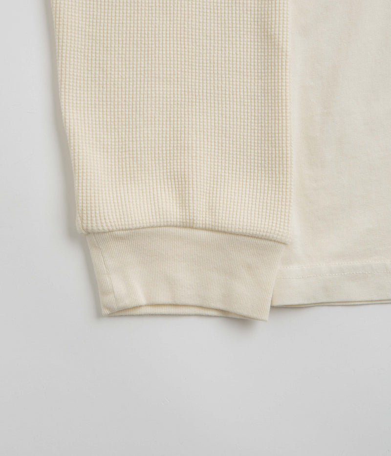 Welcome Shard Layered Knit Long Sleeve T-Shirt in Bone