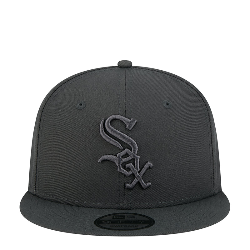 Dark gray baseball cap with tonal Chicago-style “Sox” logo on front.