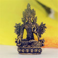 White Tara - Tibetan Buddhist art, front view