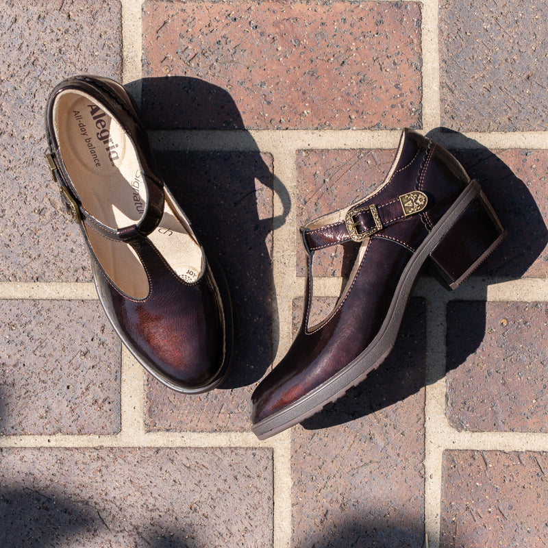Winslett Crushed Garnet Shoe