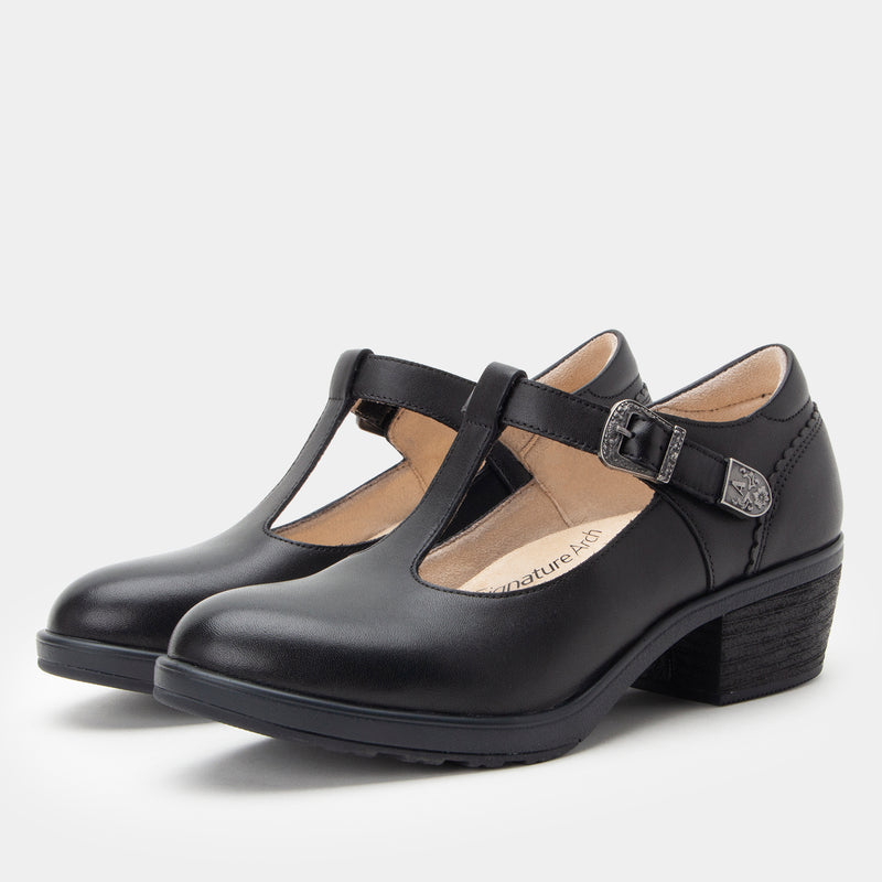 Winslett Smoked Black Shoe
