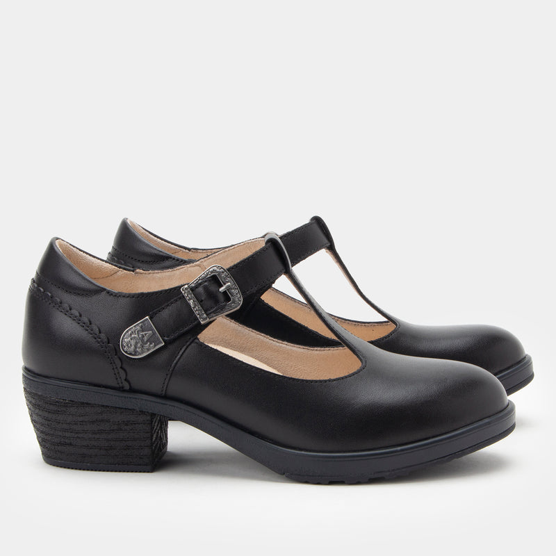 Winslett Smoked Black Shoe