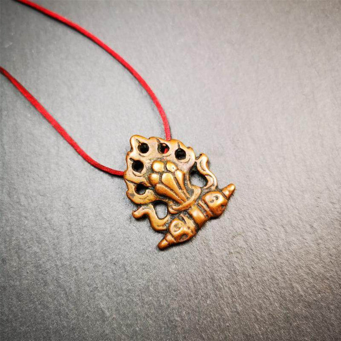 Wish-Fulfilling Cintamani Amulet - Tibetan Buddhist amulet, view 7