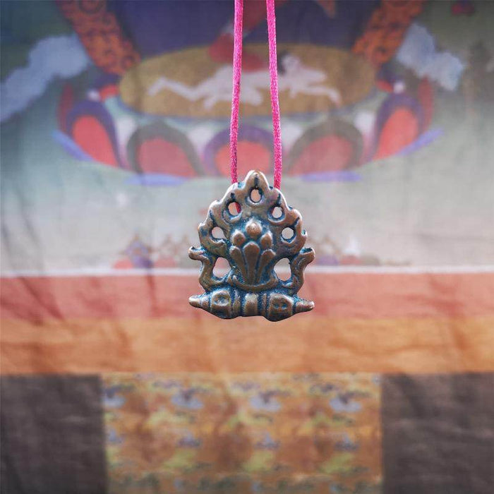 Wish-Fulfilling Cintamani Amulet - Tibetan Buddhist amulet, view 8