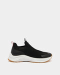 Woge Sneaker in Black Fabric