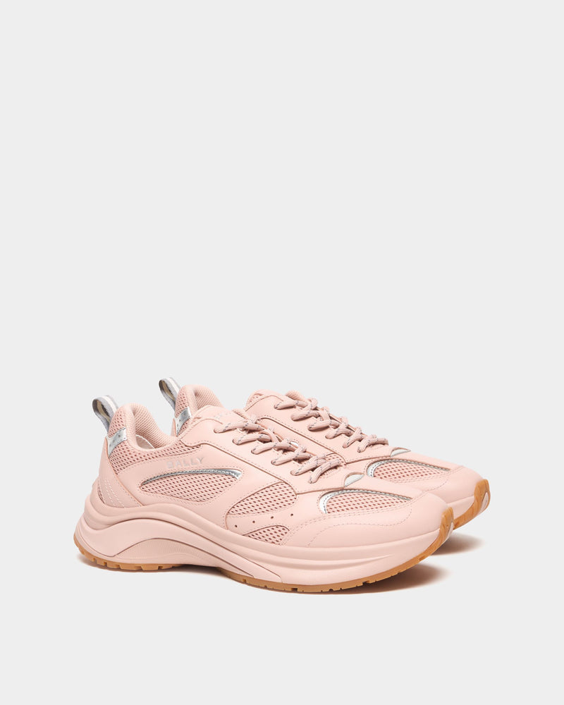 Woge Sneaker in Light Pink Fabric