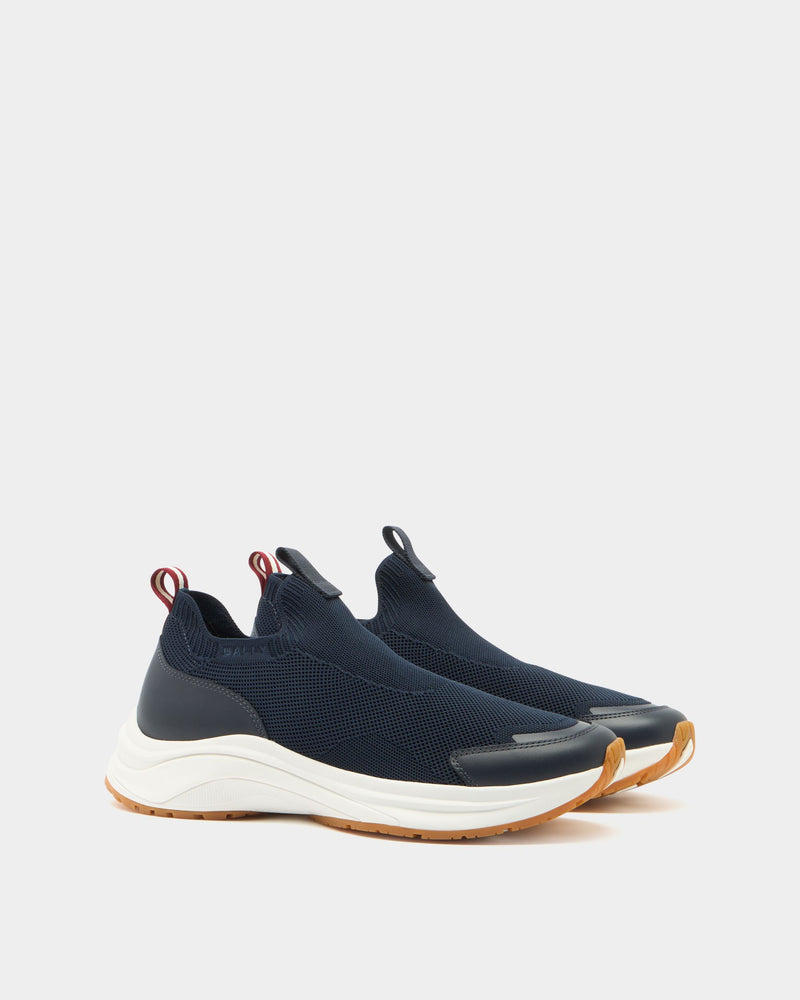 Woge Sneaker in Navy Blue Fabric
