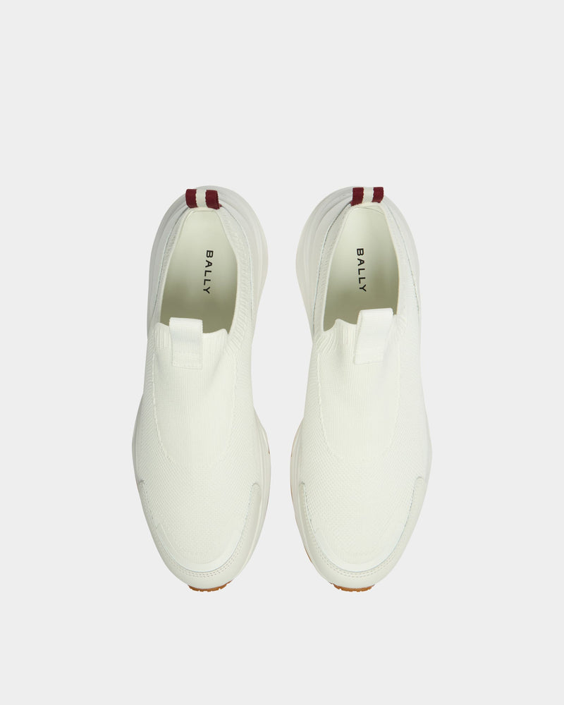 Woge Sneaker in White Fabric