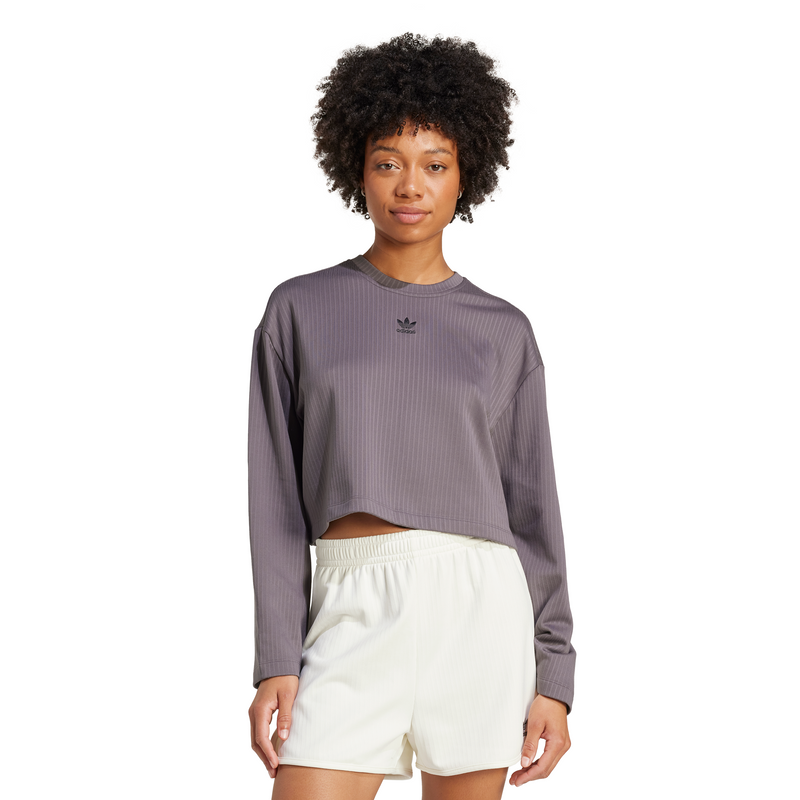 Women's Adidas Essentials Winterized Wide Rib Long Sleeve
