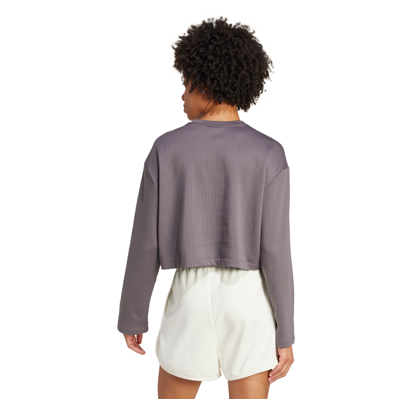 Women's Adidas Essentials Winterized Wide Rib Long Sleeve