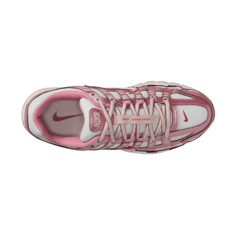 Women's Nike P-6000 "Summit White Slit Red"