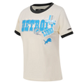 Women's Pro Standard NFL Detroit Lions Retro Cascade Ringer Tee