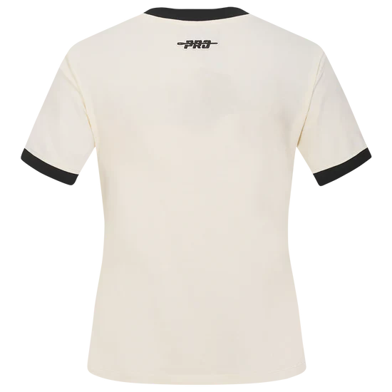 Women's Pro Standard NFL Detroit Lions Retro Cascade Ringer Tee
