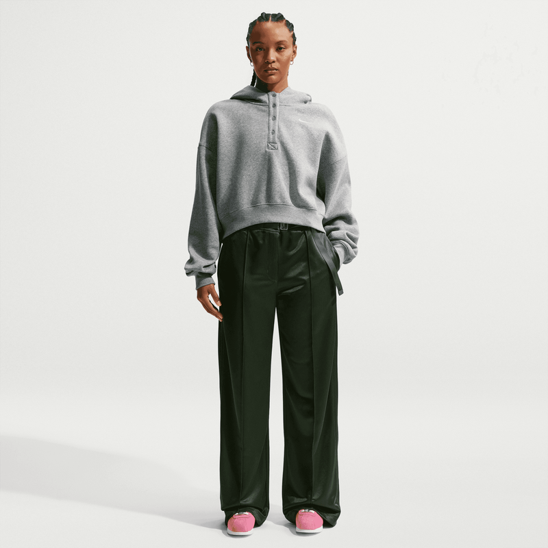 Women's Nike Sportswear Phoenix Fleece Oversized Cropped Henley Hoodie