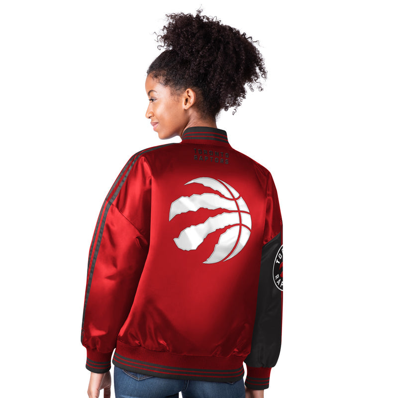 Women's Starter Toronto Raptors Satin Jacket