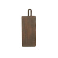 wooden matt dark brown chopping board large