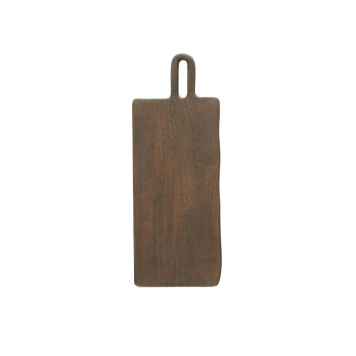 wooden matt dark brown chopping board large