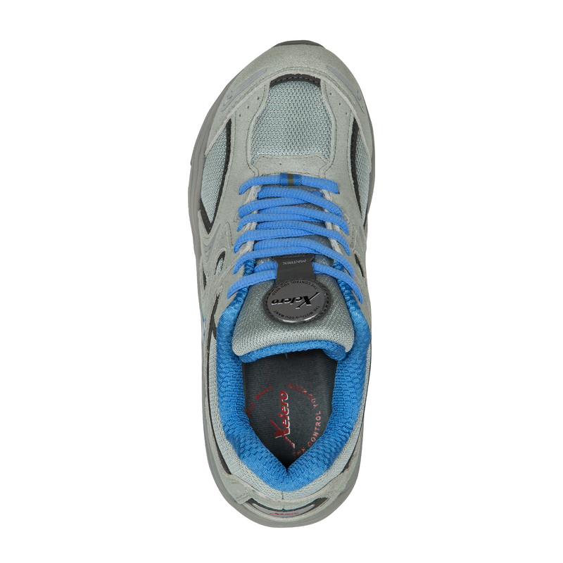 Xelero Matrix 2020 Walking Shoe (Women) - Grey/Coastal Blue Athletic - Running - Motion Control - The Heel Shoe Fitters