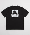 XLarge Backside OG T-Shirt in Black and Black