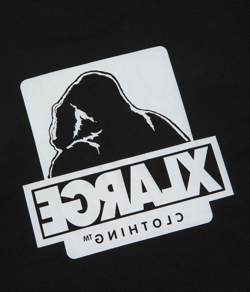 XLarge Backside OG T-Shirt in Black and Black
