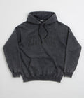XLarge Collage Logo Hoodie in Black Dyed