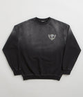 XLarge Eagle Wings To The World Crewneck Sweatshirt in Black