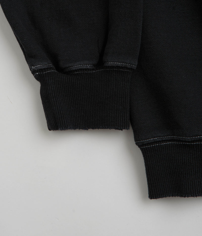 XLarge Eagle Wings To The World Crewneck Sweatshirt in Black