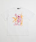 XLarge Peace And Fortune T-Shirt in Pigment Dyed White