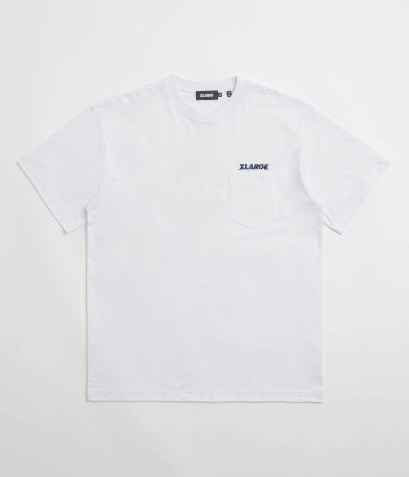 XLarge Slanted OG Pocket T-Shirt in White