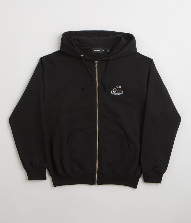 XLarge Slanted OG Zip Hoodie in Black