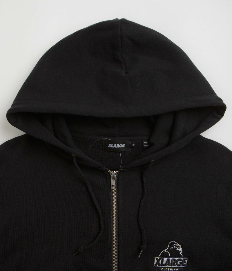 XLarge Slanted OG Zip Hoodie in Black