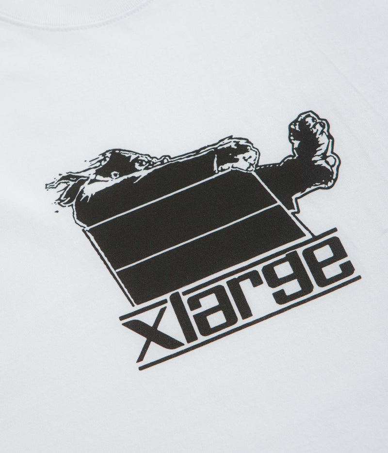 XLarge Wind Pressure T-Shirt in White