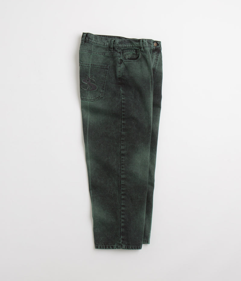 Yardsale Bleached Phantasy Jeans in Emerald