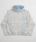 Yardsale Bleached Waffle Hoodie in Blue