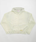 Yardsale Bleached Waffle Hoodie in Light Grey