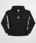 Yardsale Bullseye Full Zip Hoodie in Black