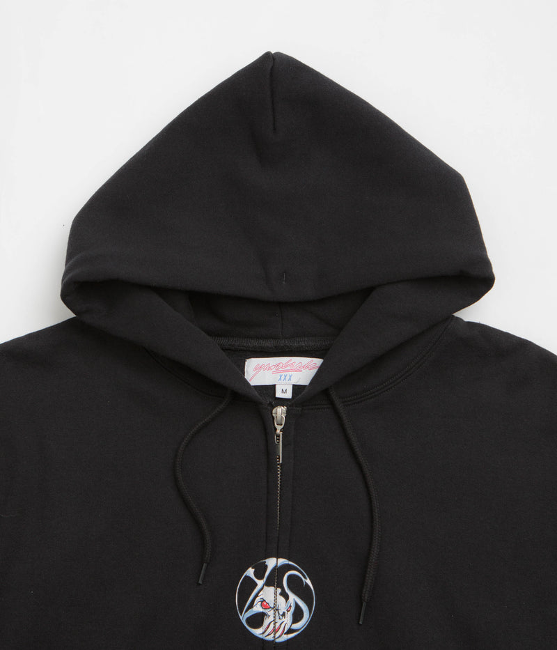 Yardsale Bullseye Full Zip Hoodie in Black