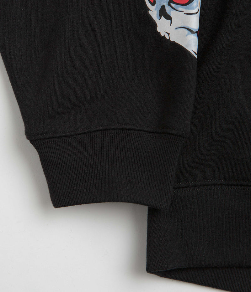 Yardsale Bullseye Full Zip Hoodie in Black