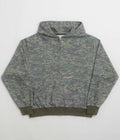 Yardsale Camo Zero Hoodie in Washed Green