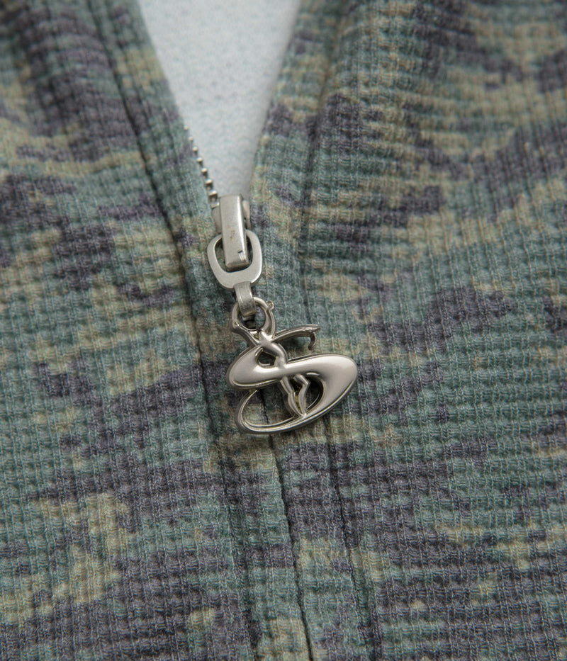 Yardsale Camo Zero Hoodie in Washed Green