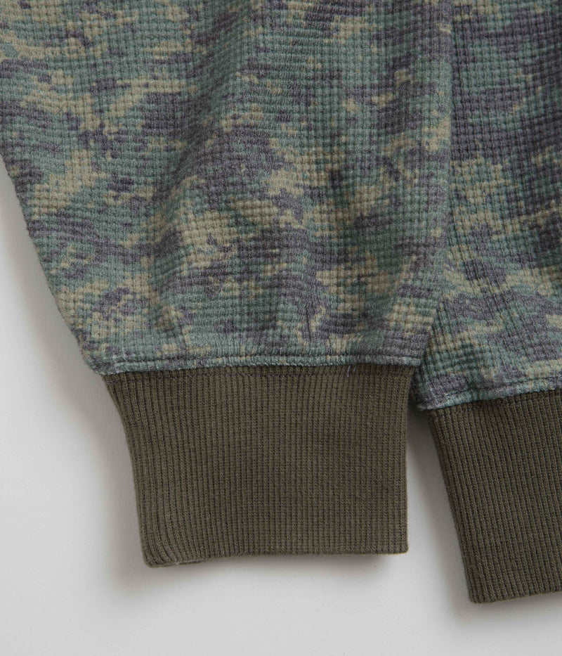 Yardsale Camo Zero Hoodie in Washed Green