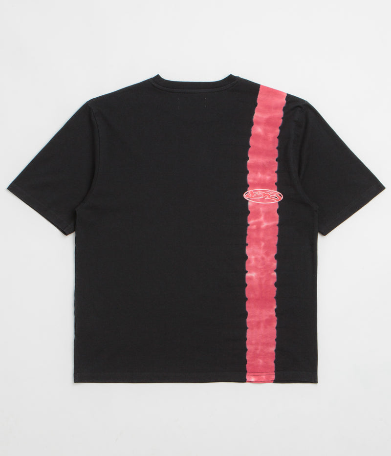 Yardsale Flower Tie Dye T-Shirt in Black