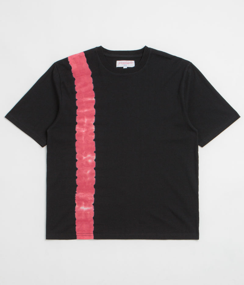 Yardsale Flower Tie Dye T-Shirt in Black