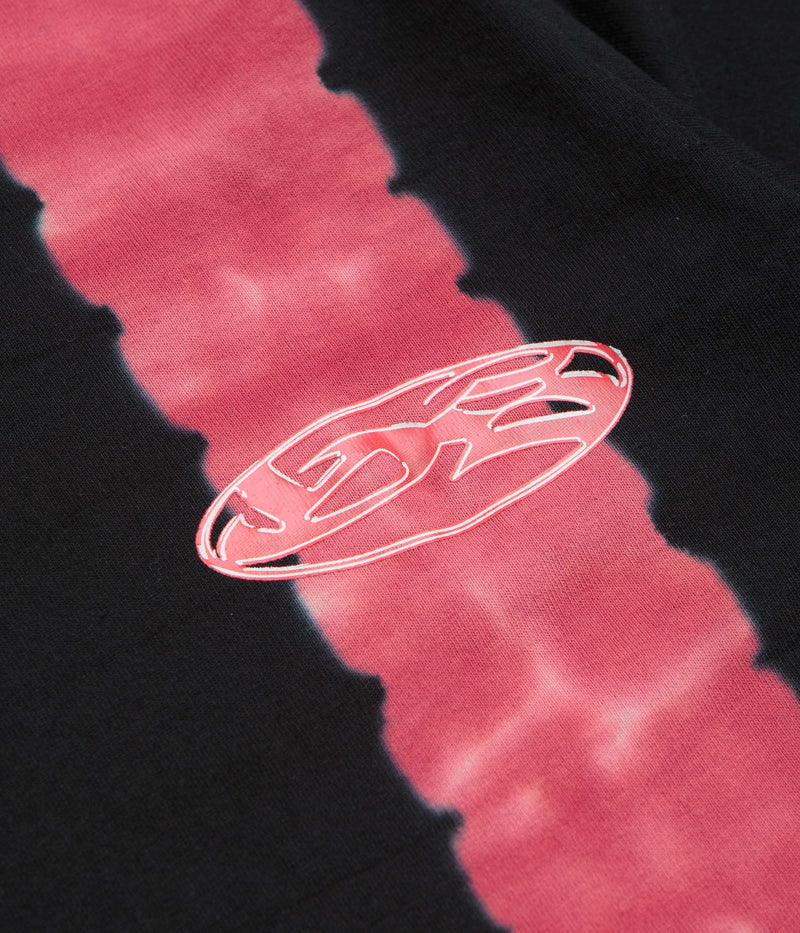 Yardsale Flower Tie Dye T-Shirt in Black