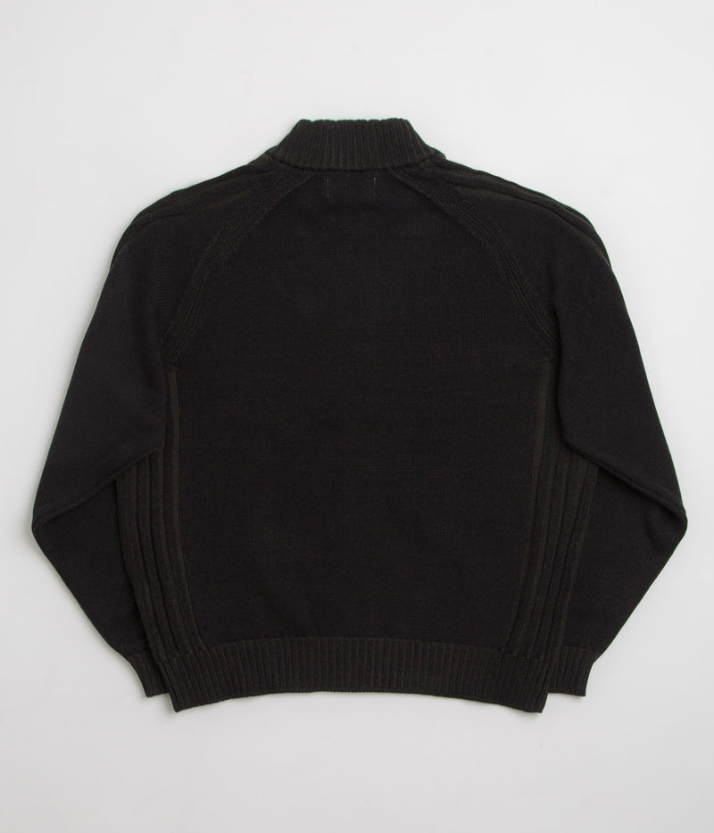 Yardsale Heathered Phantasy Full Zip Sweatshirt in Black