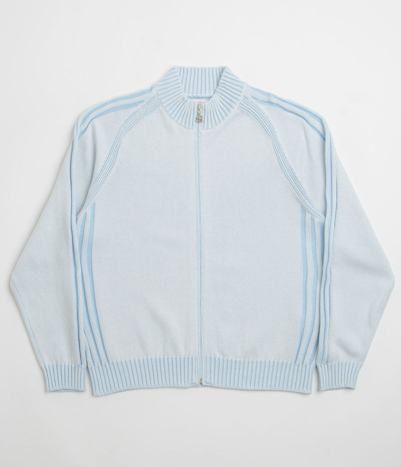 Yardsale Heathered Phantasy Full Zip Sweatshirt in Blue