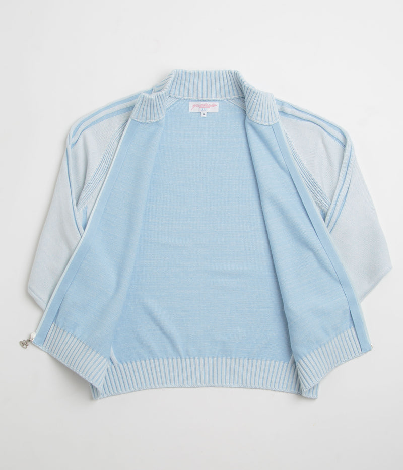 Yardsale Heathered Phantasy Full Zip Sweatshirt in Blue